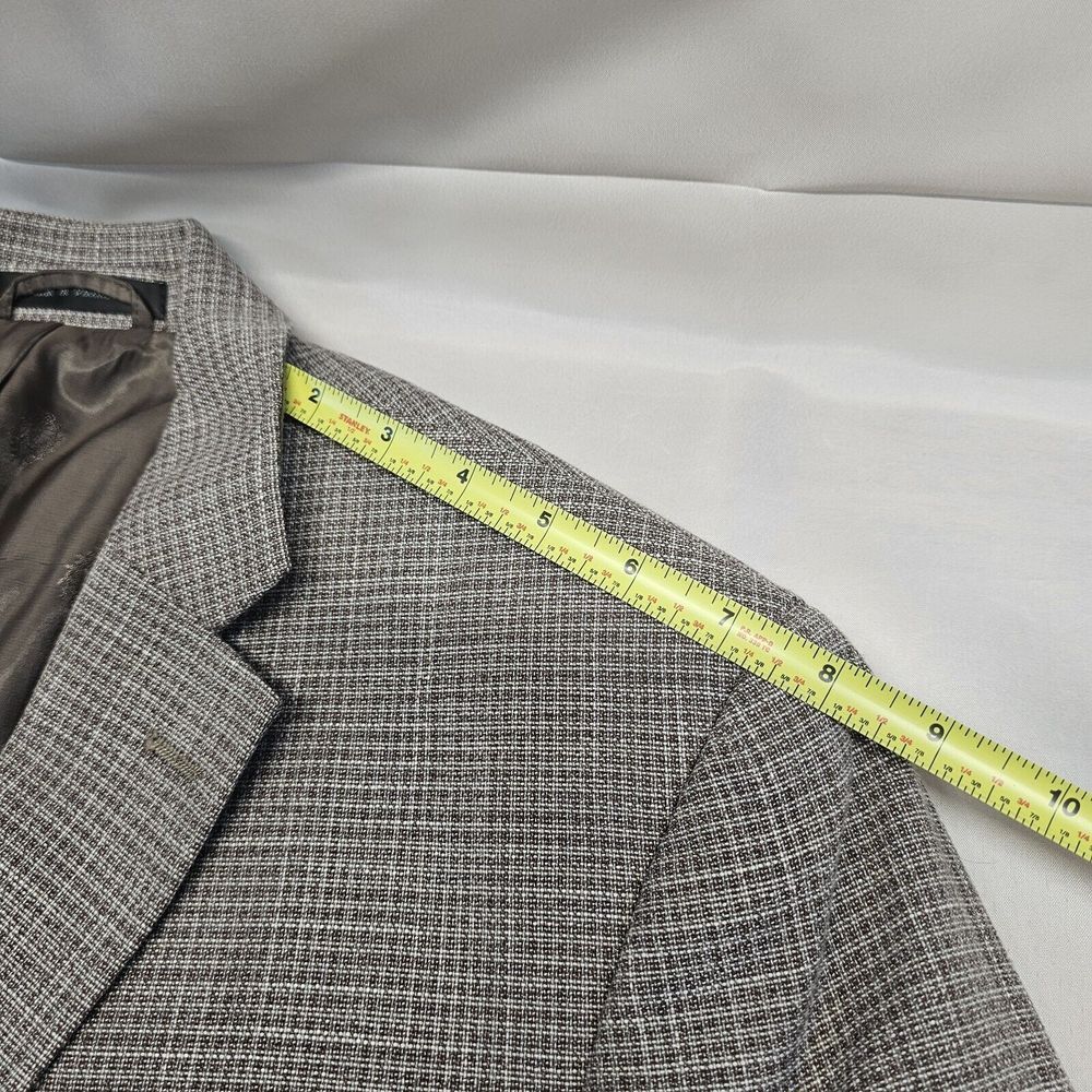 lauren ralph‎ lauren black label Houndstooth Blazer Mens 42L - Picture 12 of 14